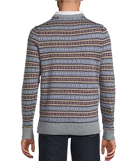 Cremieux Blue Label Fair Isle Merino Wool Sweater