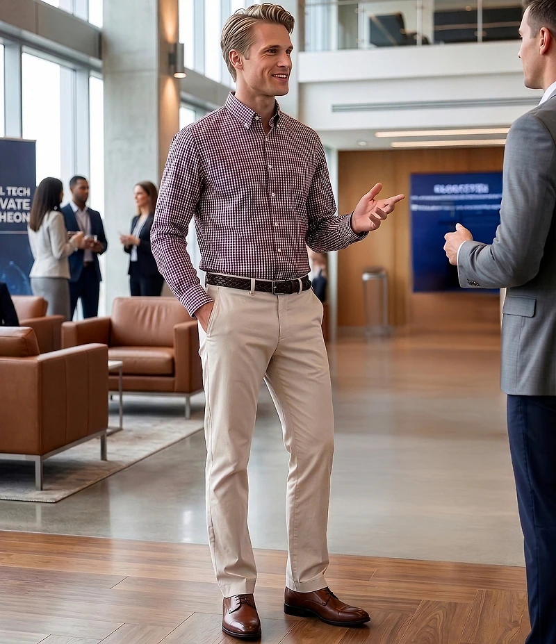 Cremieux Blue Label Flat Front CMX Featherweight Pants