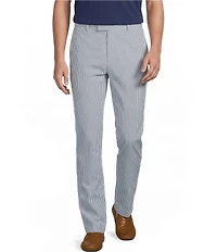 Cremieux Blue Label Flat Front CMX Stripe Seersucker Pants
