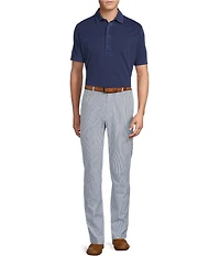 Cremieux Blue Label Flat Front CMX Stripe Seersucker Pants