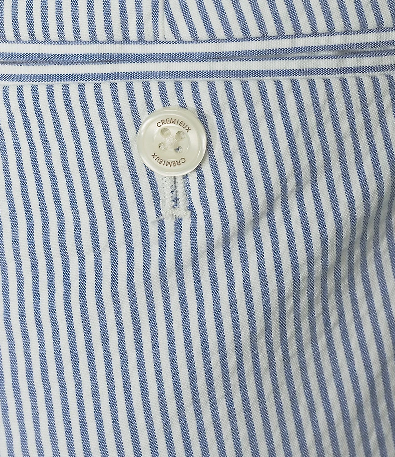 Cremieux Blue Label Flat Front CMX Stripe Seersucker Pants