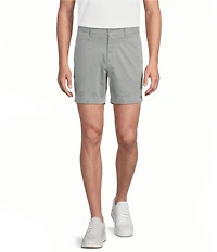 Cremieux Blue Label Flat Front Garment Dyed CMX 6#double; Inseam Shorts