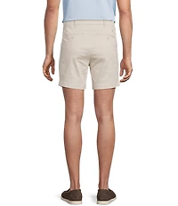 Cremieux Blue Label Flat Front Garment Dyed CMX 6#double; Inseam Shorts