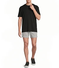 Cremieux Blue Label Flat Front Garment Dyed CMX 6#double; Inseam Shorts