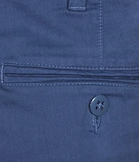 Cremieux Blue Label Flat Front Garment Dyed CMX 6#double; Inseam Shorts