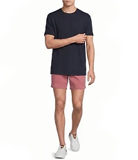 Cremieux Blue Label Flat Front Garment Dyed CMX 6#double; Inseam Shorts