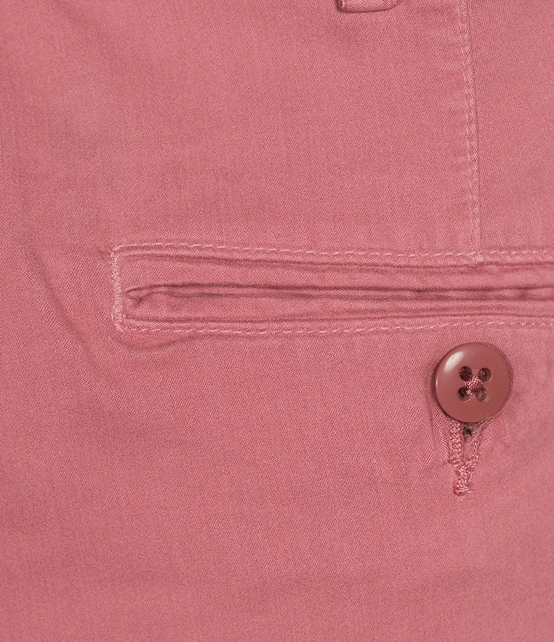 Cremieux Blue Label Flat Front Garment Dyed CMX 6#double; Inseam Shorts