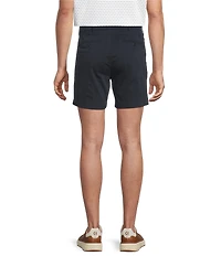 Cremieux Blue Label Flat Front Garment Dyed CMX 6#double; Inseam Shorts