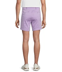 Cremieux Blue Label Flat Front Garment Dyed CMX 6#double; Inseam Shorts