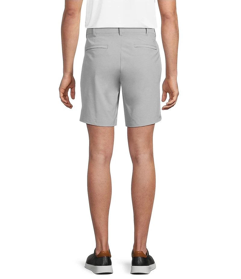 Cremieux Blue Label Flat Front Madison 8#double; Inseam Performance Shorts