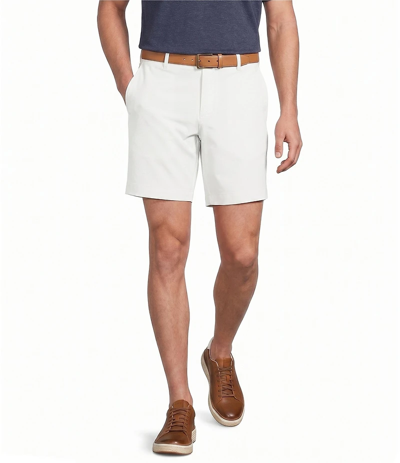 Cremieux Blue Label Flat Front Madison 8#double; Inseam Performance Shorts