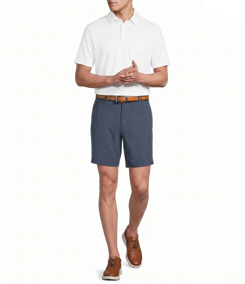 Cremieux Blue Label Flat Front Madison 8#double; Inseam Performance Shorts