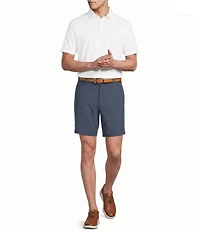 Cremieux Blue Label Flat Front Madison 8#double; Inseam Performance Shorts