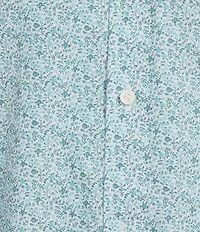 Cremieux Blue Label Floral Poplin Long Sleeve Woven Shirt