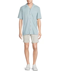 Cremieux Blue Label Floral Print Short Sleeve Woven Camp Shirt