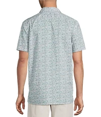 Cremieux Blue Label Floral Print Short Sleeve Woven Shirt