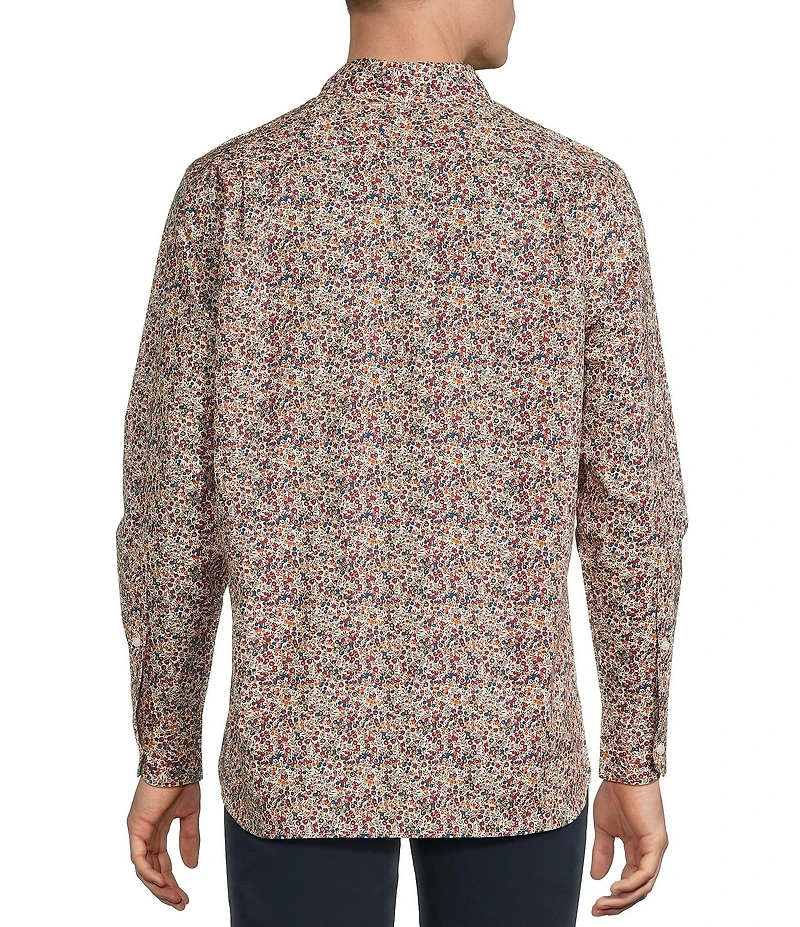 Cremieux Blue Label Floral Print Woven Shirt