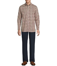 Cremieux Blue Label Floral Print Woven Shirt