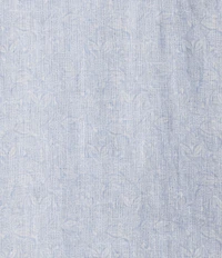 Cremieux Blue Label French Linen Pineapple Print Short Sleeve Woven Shirt