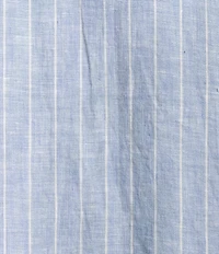 Cremieux Blue Label French Linen Pinstripe Long Sleeve Woven Shirt