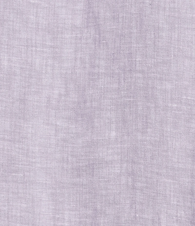 Cremieux Blue Label French Linen Solid Short Sleeve Woven Shirt