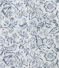 Cremieux Blue Label French Linen Floral Print Long Sleeve Woven Shirt