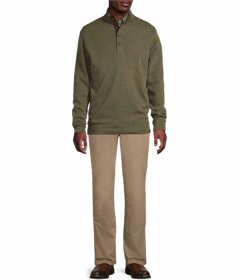 Cremieux Blue Label French Rib Mock Neck Pullover