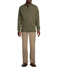 Cremieux Blue Label French Rib Mock Neck Pullover