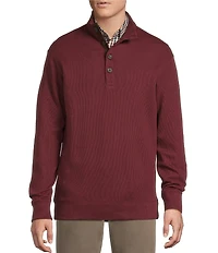 Cremieux Blue Label French Rib Mock Neck Pullover