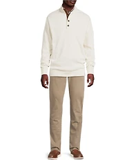 Cremieux Blue Label French Rib Mock Neck Pullover