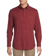 Cremieux Blue Label Garment Dyed Oxford Long Sleeve Woven Shirt