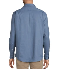 Cremieux Blue Label Garment Dyed Oxford Long Sleeve Woven Shirt
