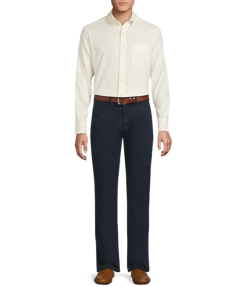 Cremieux Blue Label Garment Dyed Oxford Long Sleeve Woven Shirt