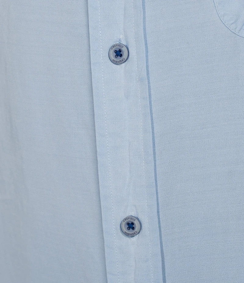 Cremieux Blue Label Garment Dyed Short Sleeve Woven Shirt