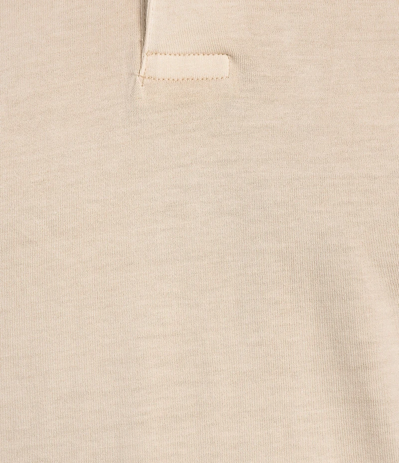Cremieux Blue Label Garment Dyed Solid Short Sleeve Polo Shirt