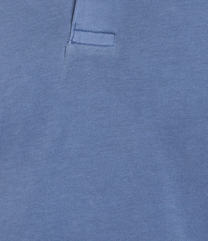 Cremieux Blue Label Garment Dyed Solid Short Sleeve Polo Shirt