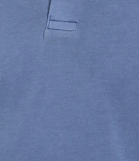 Cremieux Blue Label Garment Dyed Solid Short Sleeve Polo Shirt