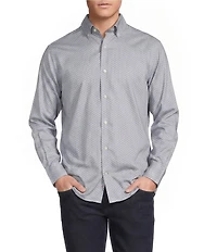 Cremieux Blue Label Geo Burst Long Sleeve Woven Shirt