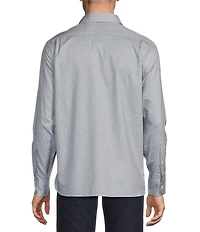 Cremieux Blue Label Geo Burst Long Sleeve Woven Shirt