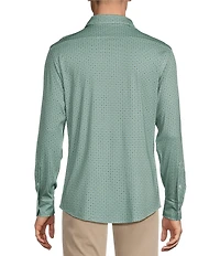 Cremieux Blue Label Geometric Interlock Cotton Shirt