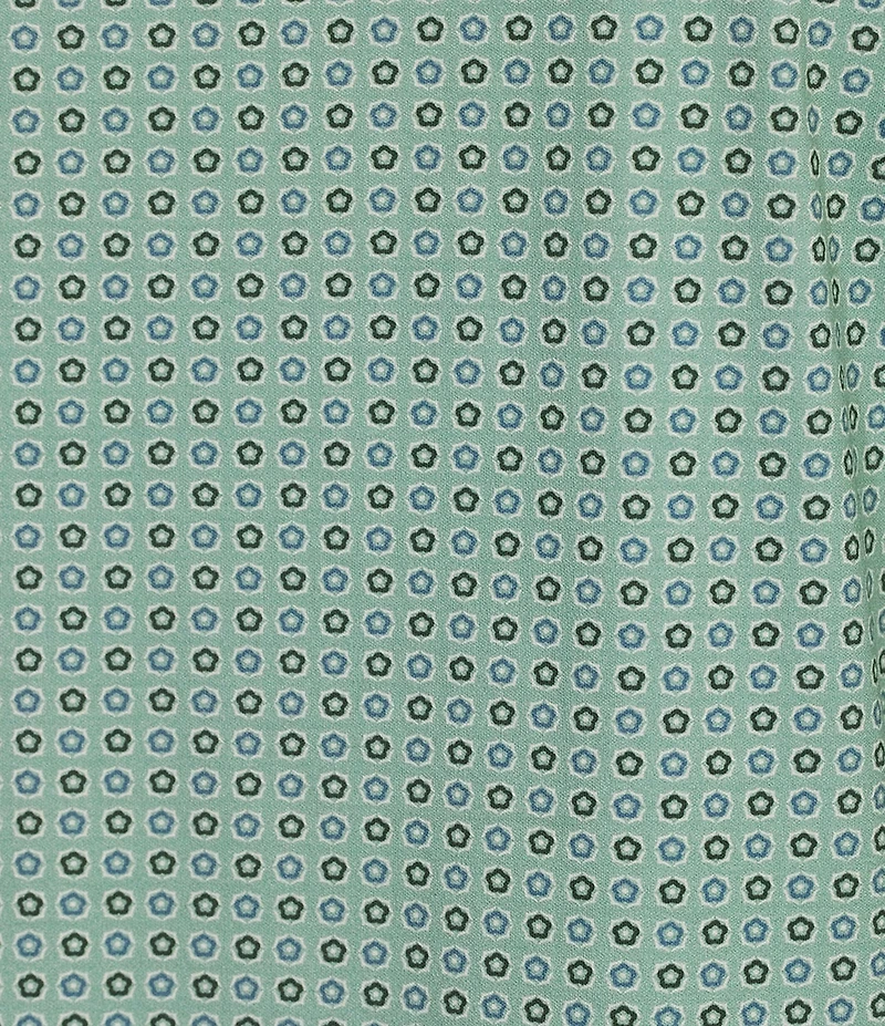 Cremieux Blue Label Geometric Interlock Cotton Shirt