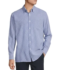 Cremieux Blue Label Gingham Comfort Stretch Long Sleeve Woven Shirt