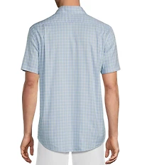 Cremieux Blue Label Gingham Oxford Short Sleeve Woven Shirt