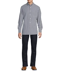 Cremieux Blue Label Gingham Poplin Long Sleeve Woven Shirt