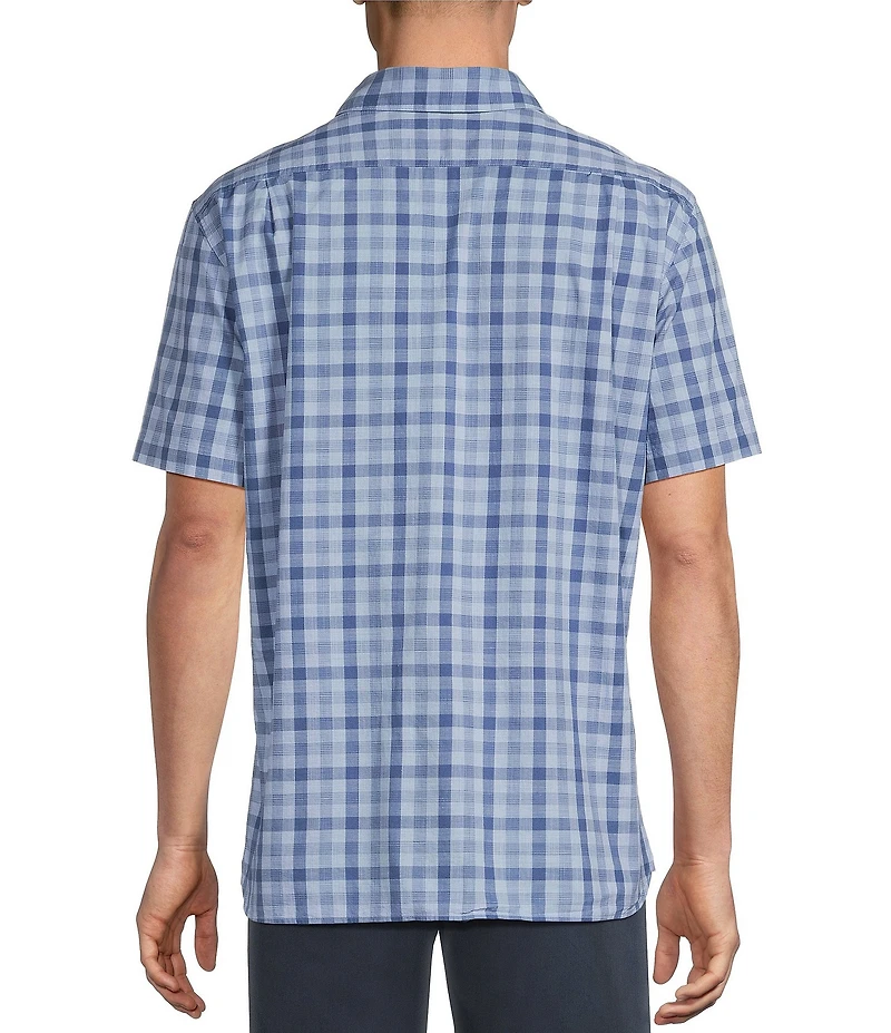 Cremieux Blue Label Gingham Short Sleeve Woven Shirt