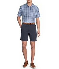 Cremieux Blue Label Gingham Short Sleeve Woven Shirt