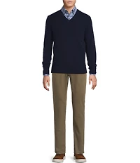 Cremieux Blue Label Heather Twill Long Sleeve Woven Shirt