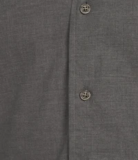 Cremieux Blue Label Heather Twill Solid Long Sleeve Woven Shirt