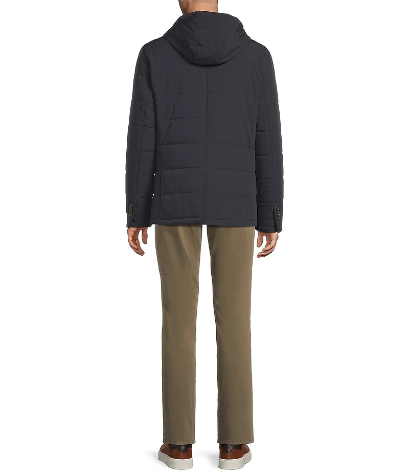 Cremieux Blue Label Herringbone Hooded Blazer Jacket