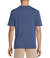 Cremieux Blue Label Jersey Knit Short Sleeve V-Neck T-Shirt